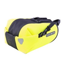 ORTLIEB 하이비저블리티 4 .1리터 새들백2 자전거 안장가방 네온 옐로우 캠핑 라이딩 생활방수 하이킹 당일치기 로드트립 아웃도어 편리한 수납백, 1개