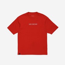 조던 워드마크 티셔츠 파이어 레드 아시아 Jordan Wordmark TShirt Fire Red Asia