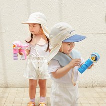 피에고 아쿠아 썬캡 플랩캡 유아여름모자 캠핑모자