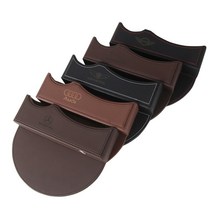 오토데코 차량용 수납정리 틈새수납 홀더 수입차 국산차 로고(레이저 각인), one size, 포르쉐(진브라운)