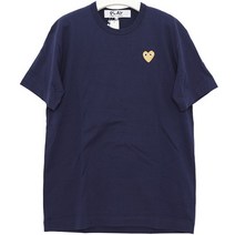 디나피노)꼼데가르송 22FW P1T216 NAVY 반팔 티셔츠
