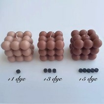 밀랍초 천연 캔들공방 만들기 12 색 양초 염료 Diy 향초 만들기 안료 플레이크 콩 왁스 컬러 블록 30 곡물, 01 1