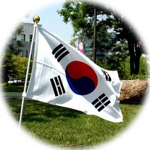 회전깃대 태극기 (슬리브형), 단품