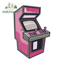 EARLFAMILY-아케이드 게임 아이콘용 13cm 내 규칙 자동차 스티커 DIY 애니메이션 바이크 오토바이 장식 트렁크 스노우 보드 헬멧 창문 데칼, [01] Style A