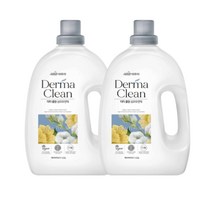 비건인증 섬유유연제 샤프란 아우라 더마클린 1.5L 2개 베이비파우더