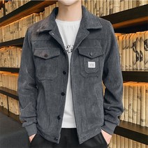 남성용 봄가을 코듀로이 자켓 데일리 코트 빅사이즈SFW