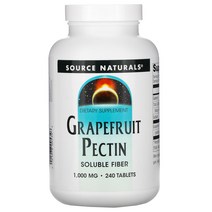 Source Naturals Grapefruit Pectin 1000mg 240정