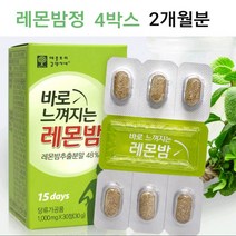 애플트리김약사네 바로느껴지는 레몬밤정 레몬밤 농축 추출 분말 가루 알약타입 정제 로즈마린산 추출물 캡슐 효능 복부 뱃살 체지방 내장지방 관리, 4box, 120g