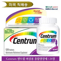 센트룸 멀티 종합비타민 포 우먼 [의사추천1위 여성종합영양제 ], 120정, 1병