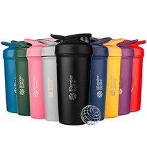 블랜더보틀 스트라다 쉐이커 헬스물통 스테인리스 물병 BB Strada 709ml, 블랜더보틀 스트라다 709ml 블루