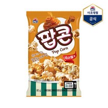 사조대림 팝콘 카라멜맛 80g X 1개 간식 과자, 팝콘 카라멜맛 80g 1개
