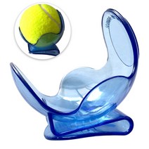 전문 테니스 공 클립 테니스 공 홀더 허리 클립 투명 보유 훈련 장비 테니스 공 액세서리, CHINA, 02 Blue