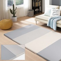 거실폴더매트 층간소음 충격방지 두꺼운 항균 아이방 놀이방매트 소형 특대형, 듀얼