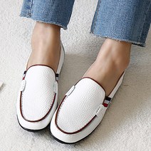 [야메토]천연 소가죽 뚜띠 키높이 로퍼(3.5cm) 여성로퍼 드라이빙슈즈 가죽로퍼 225부터250까지