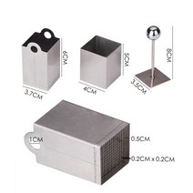 슬라이서 양파 레몬 양배추 GLANYOMI 스테인레스 스틸 두부 프레스 슬라이서 슈레더 메이커 금형 키트 DIY, 한개옵션0