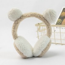 미소 곰귀마개 유아동귀마개 뽀글이귀마개 겨울아동복 데일리룩