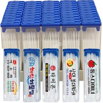 숙씨네 치간 칫솔 50개 크리너 판촉 인쇄 이쑤시개, 1세트