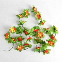 FC 꽃장식 조화 넝쿨(220cm) 조화 넝쿨 덩쿨 넝굴 넝쿨조화 인조넝쿨 넝쿨장식 장식꽃 꽃장식 꽃넝쿨 꽃덩쿨 꽃넝굴 인조꽃 인테리어조화 조화장식 벽장식 조경인테리어 실내조경 묘목/조경나무/정원수/유실수/사철나무/소나무/단풍나무/나무울타리