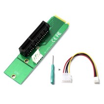 컴퓨터부품 금속 NGFF-PCI-E 어댑터 카드 전문 컴퓨터 연장 케이블 변환기 액세서리 교체 Windows 7 XP Vista, [01] TYPE1