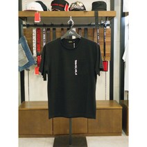 에비수 남성 가슴포켓 루즈핏 반팔 티셔츠 ES2MTS801