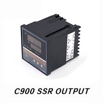 REXC400 C700 C900 디지털 PID 온도 컨트롤러 서모 스탯 SSR 또는 릴레이 출력 KJSPT100 열전쌍, [05] C900 SSR Output