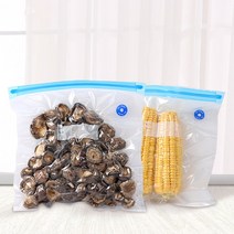 세트 진공기 진공백 가정용 원두 수비드 진공 포장 지퍼백 진공팩 포장비닐 포장지 포장기, 진공지퍼백세트 대형, 대(L)