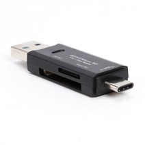카드리더기 usb sd card 3in 1 OTG 메모리 카드 리더기 USB 3.0 고속 가정용 컴퓨터, 한개옵션0