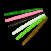 SENKO 임모탈 소프트웜 베이트 루어-럭시플로라 비즈, A타입, 1개