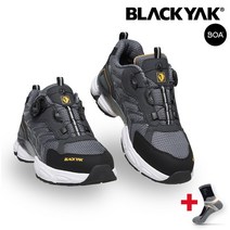 블랙야크 안전화 YAK-413D 4인치 경량 다이얼 통풍 메쉬 미끄럼방지 + V존양말