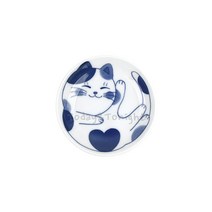 ATT 일본 수입 도자기 루미 얼룩고양이 종지 간장 종지 초장기 한정식 일식집 소스 그릇 미니 반찬기 OA44586G9878, [AT]루미072