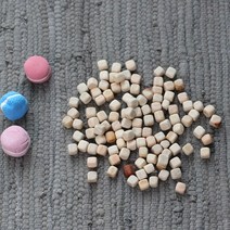 제이준편백 편백나무큐브 칩, 프리미엄 놀이용 고급사각칩(13mm) 1kg