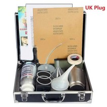 복원헤드 라이트 수리 도구 분무 컵 자동차 렌즈 복원 가열 컵 키트, 03 UK Plug