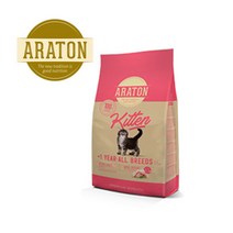 아라톤 고양이 사료 1.5kg / 연령별 유럽 청정 영양식 캣 사료 푸드 소용량, 키튼 1.5kg