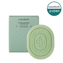 [에센허브] 티트리 딥클린 샴푸바 100g, 단품