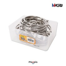 문구랑만들기랑 쇠고리 링고리 마그피아 카드링 70mm 20개입