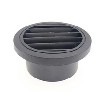 Webasto Prope 히터 용 Eberspacher 75MM 웜 에어 벤트 콘센트를 덕팅하는 자동차 액세서리, black