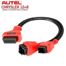 Autel-크라이슬러 프로그래밍 케이블 신제품 12 8 커넥터 DS808 Maxisys MS906 MS908P MS908S 프로 MK906 용 어댑터