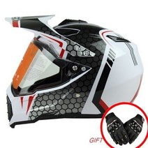 바이크 헬멧 오토바이 클래식 오픈페이스 반모 스쿠터 헬맷 전문 레이싱 모토크로스 오프로드 카툰, M, White honeycomb