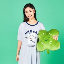 모던하우스 스트레치 밀크캣 반팔 라운지 원피스 FREE