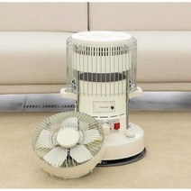 캠핑실링팬 난로 차박 타프 겨울 서큘레이터 무중력, 아이보리색 수납봉투 첨부 유백색