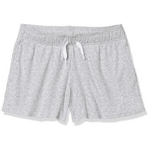 Juicy Couture 여아용 풀온 반바지 그레이 헤더 레트로 X-Large