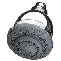 Culligan WSH-C125 마사지 기능이 있는 벽걸이형 필터 샤워헤드 10 000갤런 크롬 8.5