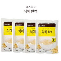 [조은마켓] 5배 희석용!! 정성 가득한!! 대상 베스트코 식혜(원액)790mL, 4개