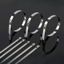 스텐케이블타이 SUS304 스텐타이 녹슬지않는 고강도 서스밴드, 10x800mm