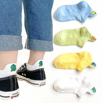 어린이 자수 양말 4P세트_베이비디노(3-12세)