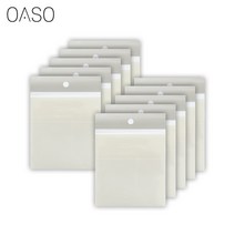 오아소 투명 방수 점착식 접착 메모지 무지 포스트잇 M 사이즈 500매