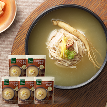 착한들 인삼 한뿌리 닭곰탕, 5팩, 500g