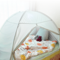 [텐트침대매트리스네이처하이크에어침대] 난방텐트 방한 침대 원터치 실내 수면용 우풍