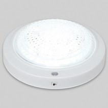 [벤츠w203전방주차센서] LED 원형 센서등 15w 국산 ks 인증 제품, LED 센서등 주광색(하얀빛)