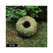 베란다 화분걸이 화분 moss ball pot 새 둥지 꽃 식물 홈 오피스 책상 테이블, 6cm